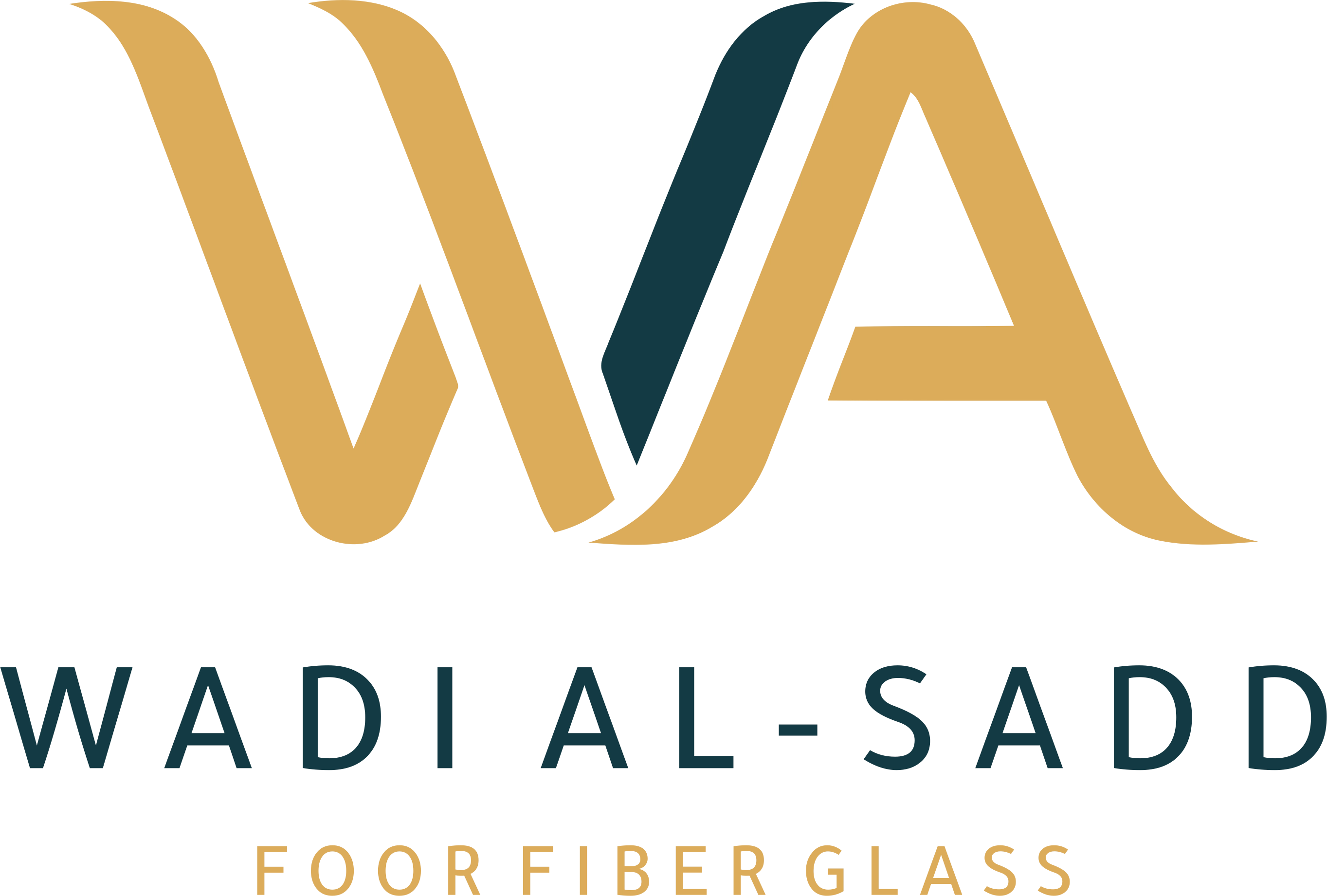 Wadi Al-Sadd Color Logo